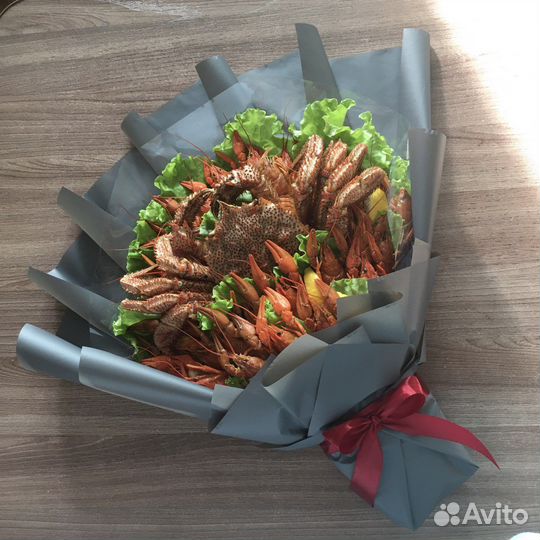 Букеты из раков