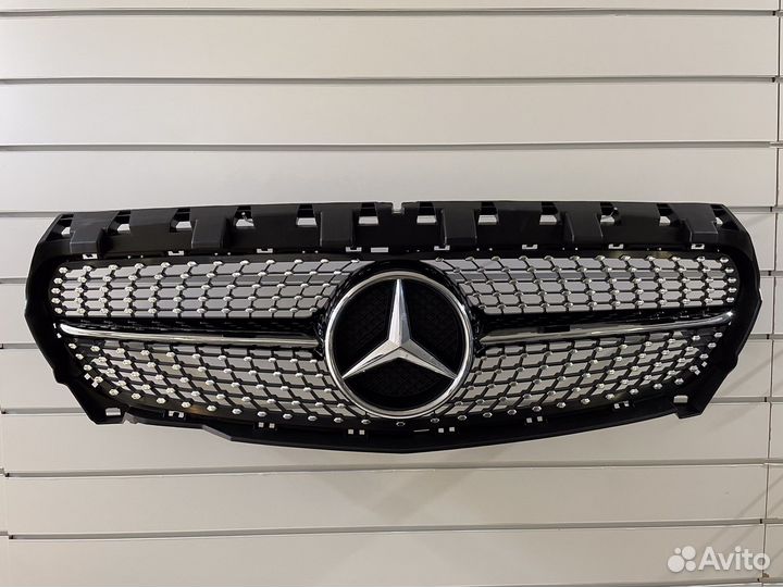 Решетка радиатора Mercedes CLA w117 diamond