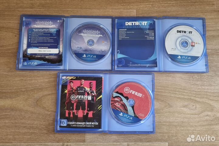 Sony PS4 Slim 1 Tb + 2 геймпада + 3 диска