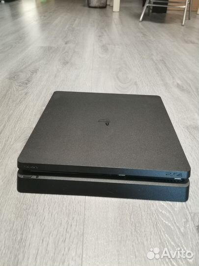Sony playstation 4 slim 1 тб с играми