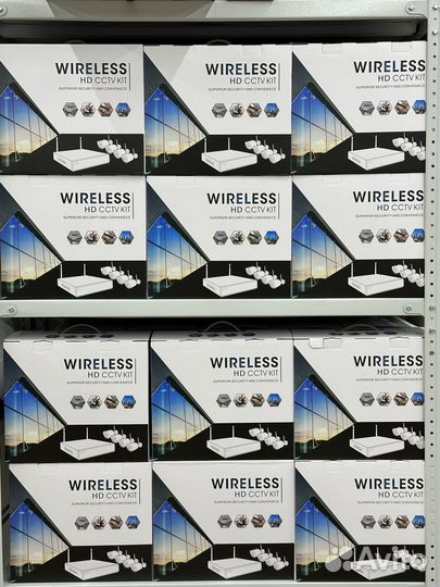 Беспроводной комплект WiFi видеонаблюдения