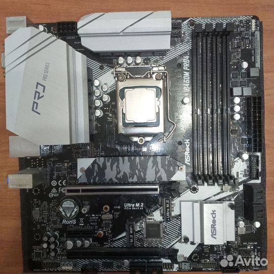 Комплект Intel core i5 10400f и Asrock B460M Pro4