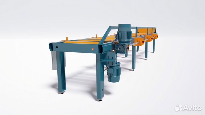 Рольганг приводной с механическим сбросом Cronver