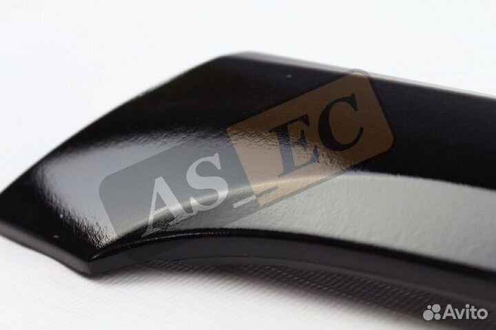 Калина 2/ Гранта фл Молдинг панели Чёрный глянец