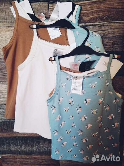 Майки для девочки H&M