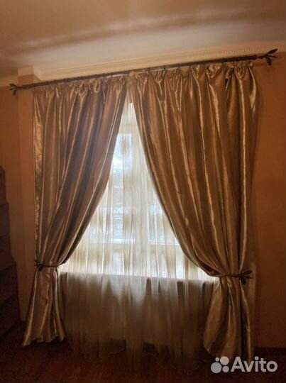 Шторы блэкаут 270 высота 200 ширина