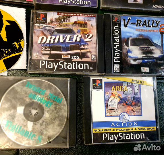 Игровые диски для Sony playstation 1