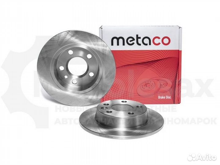 Диск тормозной задний Metaco 3060-108