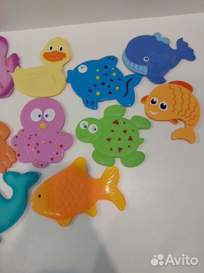 Игрушки на присоске/мини коврики