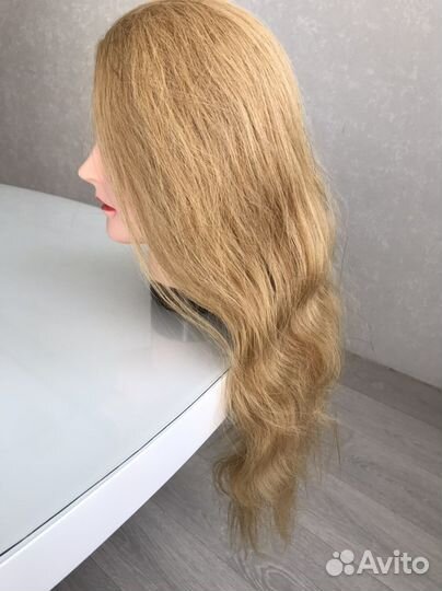 Голова манекен натуральные волосы