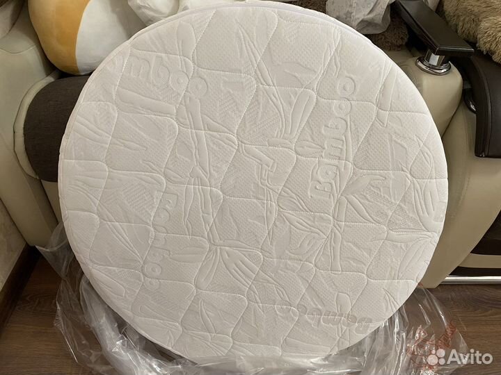 Матрас на круглую кроватку