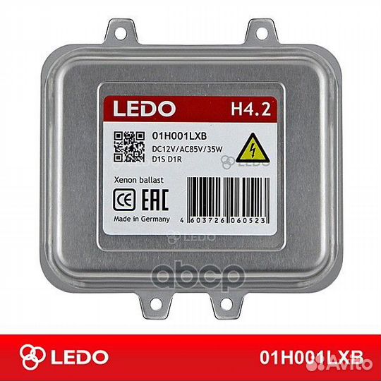 Блок розжига H4.2 (Германия) 01h001lxb ledo