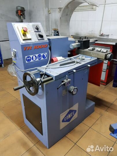 Станок для проточки барабанов грузовых а/м