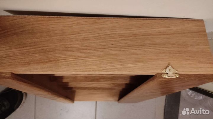 Ящик для бутылок, деревянный, 6 мест