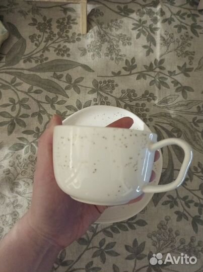 Чайная пара фарфор