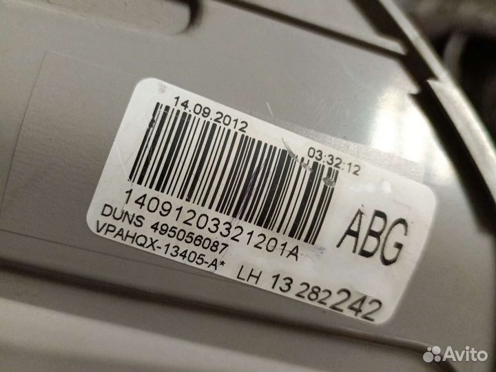 Задний фонарь opel astra универсал