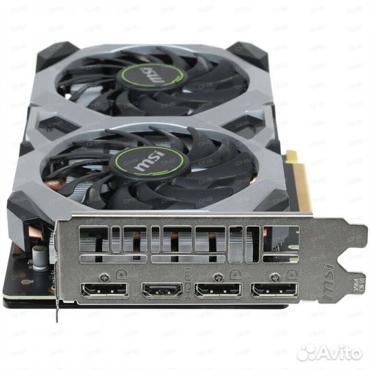 Видеокарта MSI GTX 1660super ventus XS OC 6гб Ret