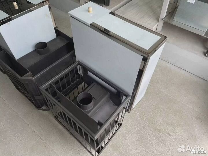 Печь для бани с баком