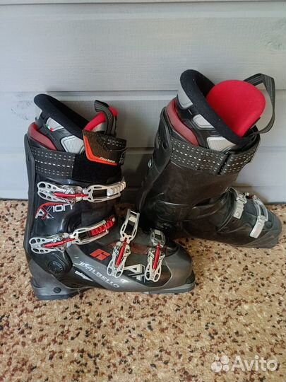 Лыжи горные, ботинки