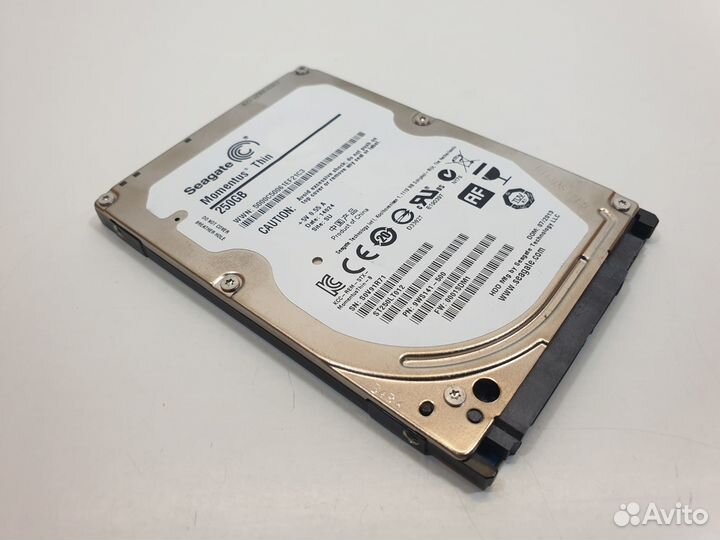 Жесткий диск 250 gb 2.5 для ноутбука, без ошибок