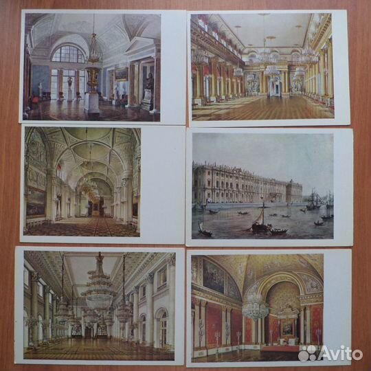 Наборы открыток Эрмитаж, Корабли