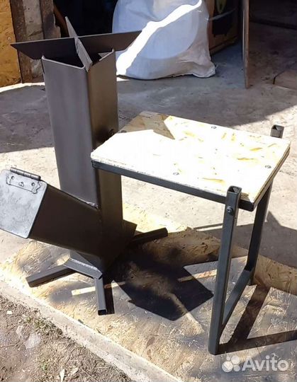 Печь ракета