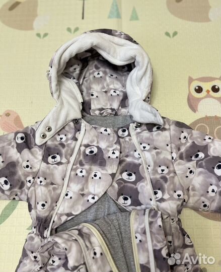 Комбинезон осень-зима 80-86