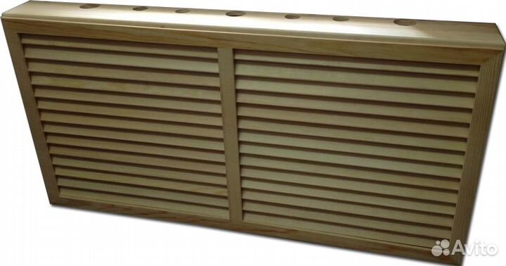 Экран на батарею отопления из сосны