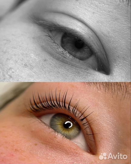 Модель Наращивание ресниц, ламинирование ресниц