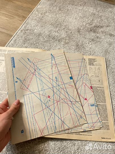 Журналы burda детская мода 1994, 1995