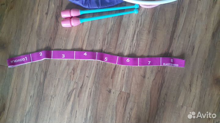 Булавы pastorelli, обруч, мяч, скакалка, резина эс