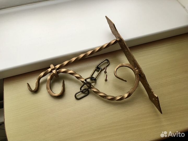 Крюк подвес вешалка под клетку или растения цветы