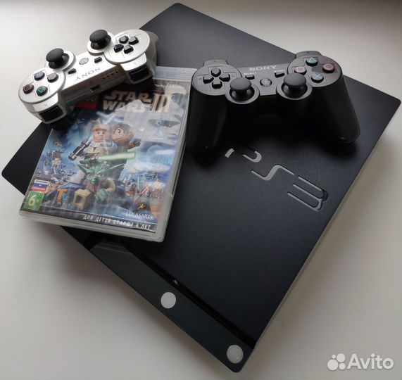 SonyPlaystation 3 Slim 250gb/Прошита/Evilnat/30Игр