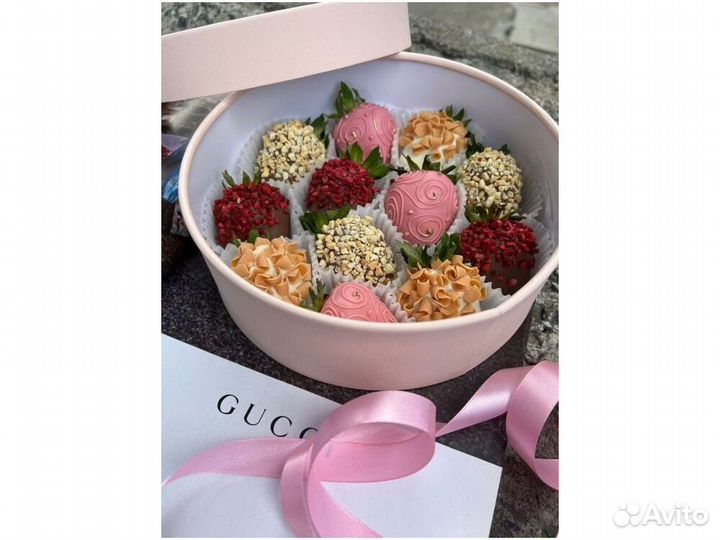 Набор клубники в шоколаде и бананы в шоколаде KLL-6699