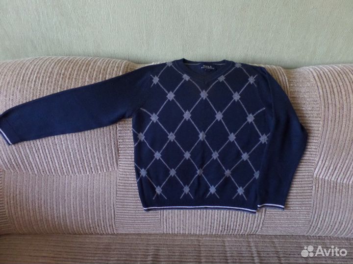 Новый шерстяной джемпер. Р. 134