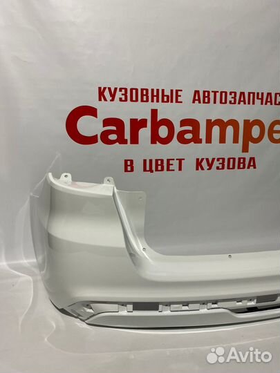 Задний бампер LADA granta fl лифтбек цвет белый