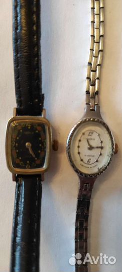 Часы наручные женские СССР механические