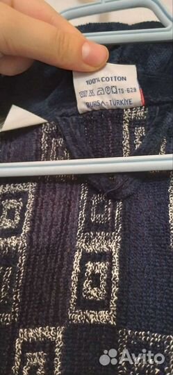 Мужской махровый халат новый