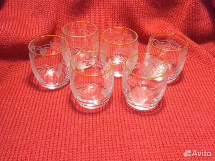 Хрустальные стопки