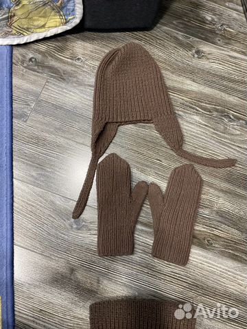 Шапка, варежки и снуд