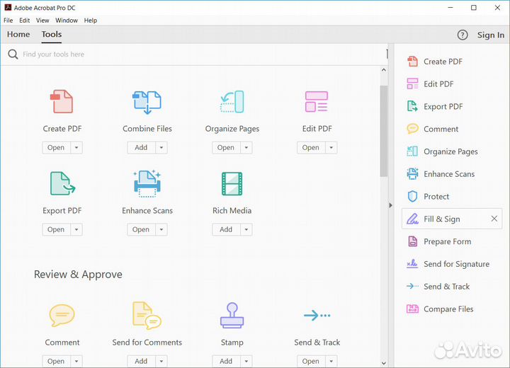 Adobe Acrobat 2022 и другие версии для Win / Mac