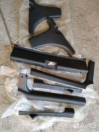 Новый пластик салона гранта fl