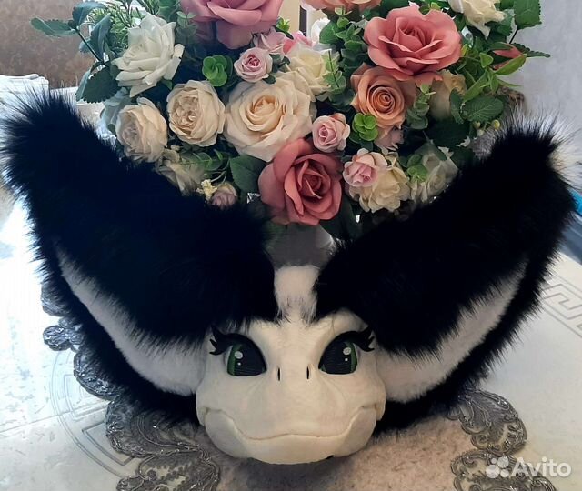 Маска раптора фурсьют black