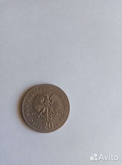 20 злотых 1976г Польша