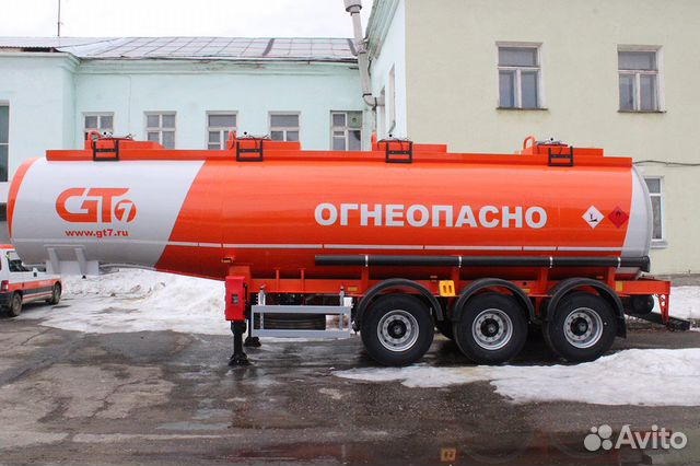 Полуприцеп бензовоз GT7 ППЦ-28, 2022