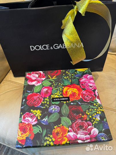 Шелковый платок Dolce Gabbana оригинал 46*46