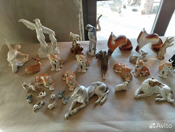 Фарфор. Посуда Статуэтки. СССР Дефекты