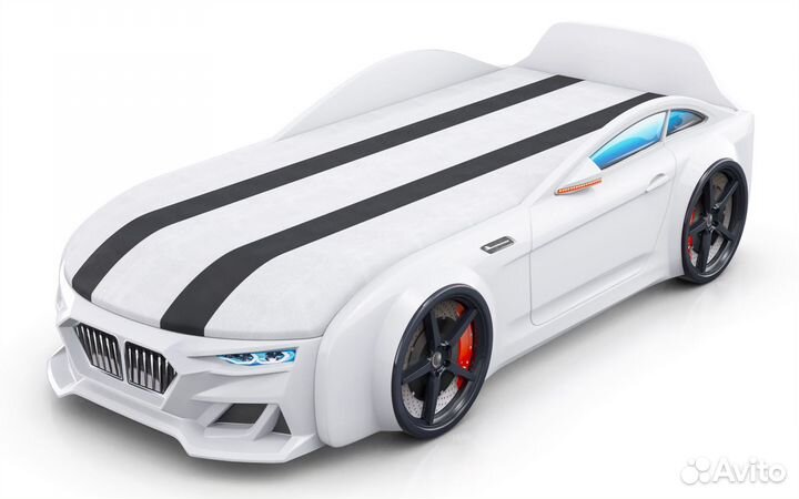 Детская кровать машинка