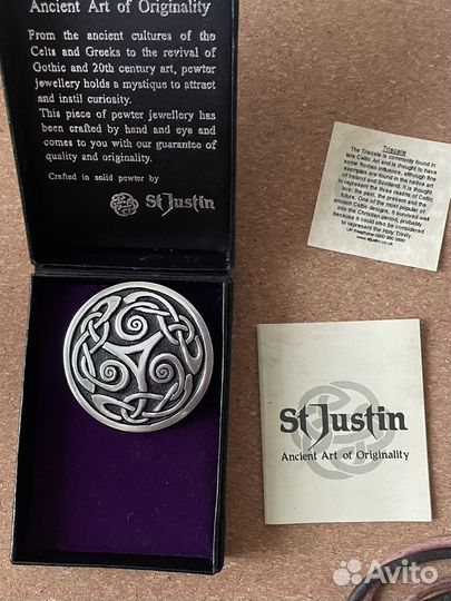 Кулон подвеска брошь Olirna авторская бижутерия