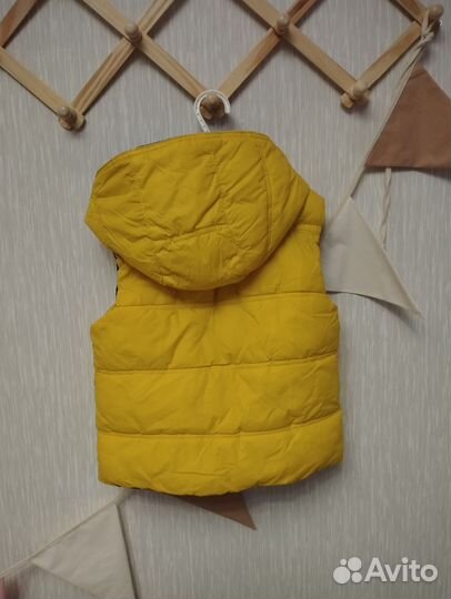 Жилет для мальчика двухсторонний